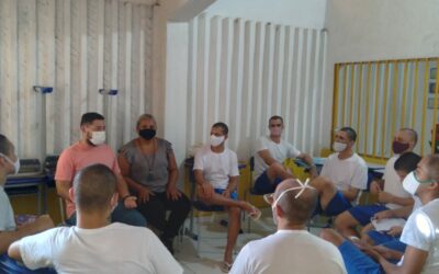 Projeto de leitura e escrita realizou atividade presencial no Presídio Estadual do Seridó, em Caicó-RN.